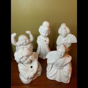 Vintage 1970/1980's Collectible Benihana Tiki Mugs